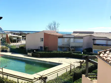T2 climatisé vue mer à 50 m de la plage Richelieu, Cap d'Agde : photo 19
