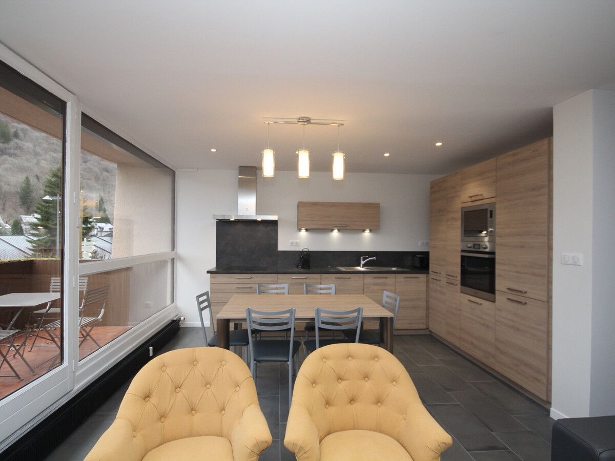 T3 55m² terrasse vue Puy Gros, garage, 200m Thermes - Photo 2
