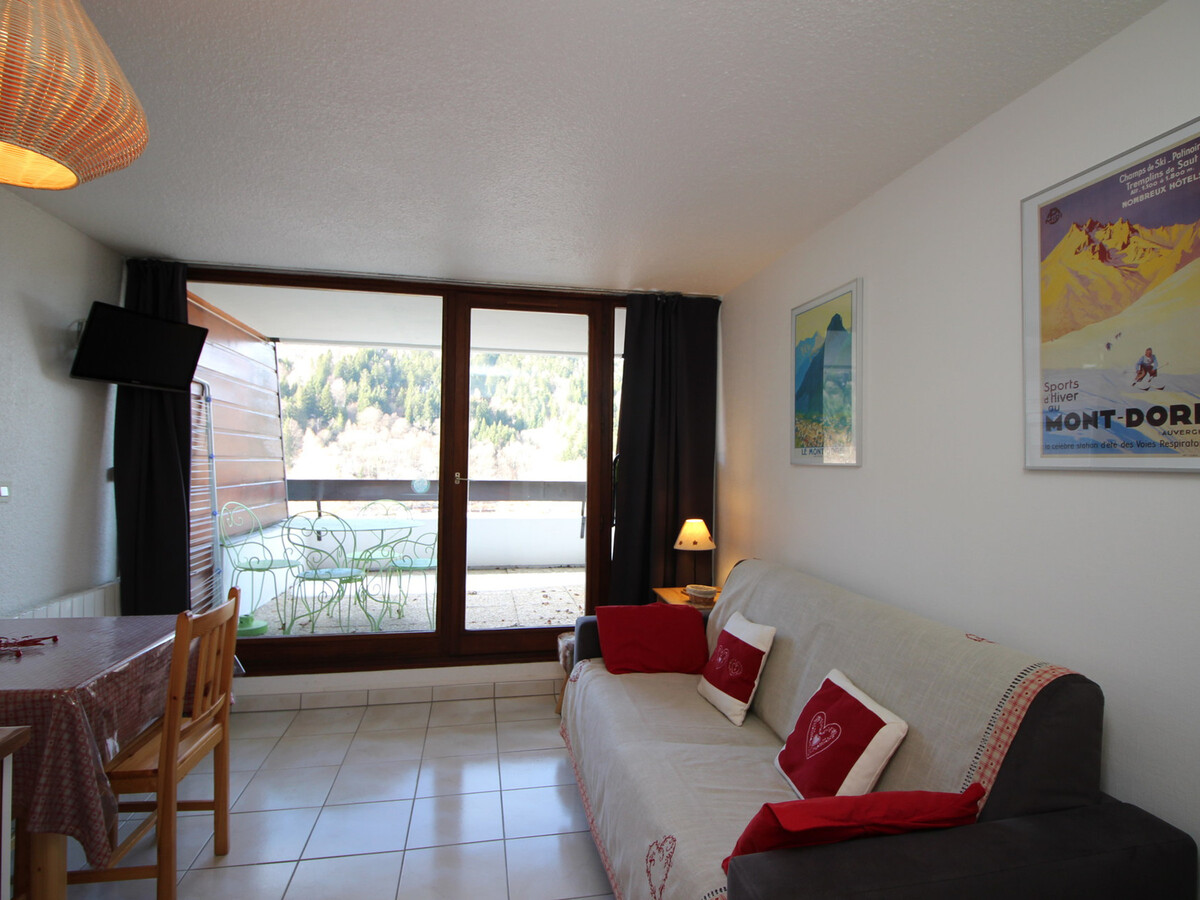 Studio 20m² Mont-Dore, balcon vue montagne, parking - Photo 2