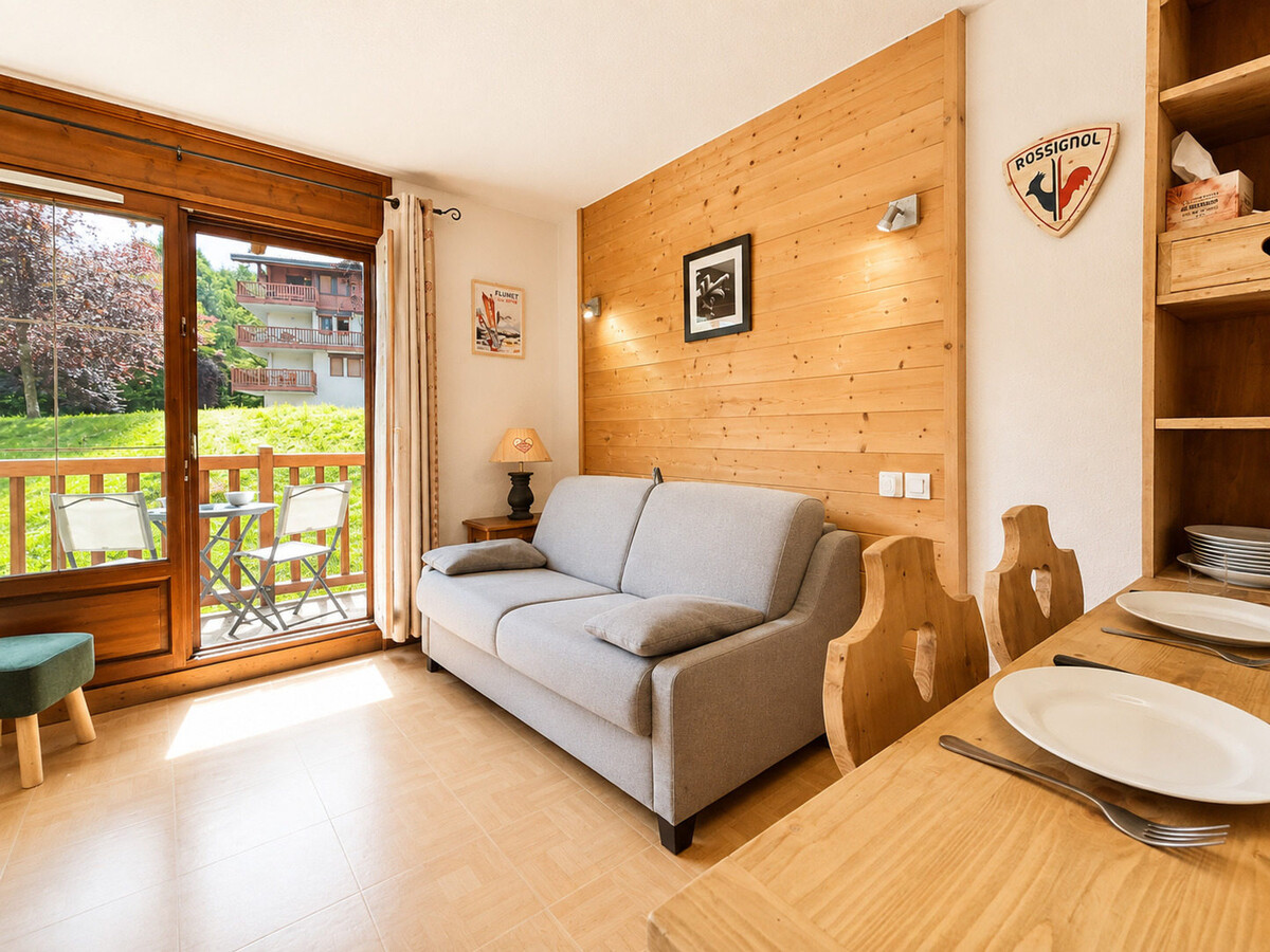 Appartement 4 pers. Flumet, accès direct pistes et piscine - Photo 1