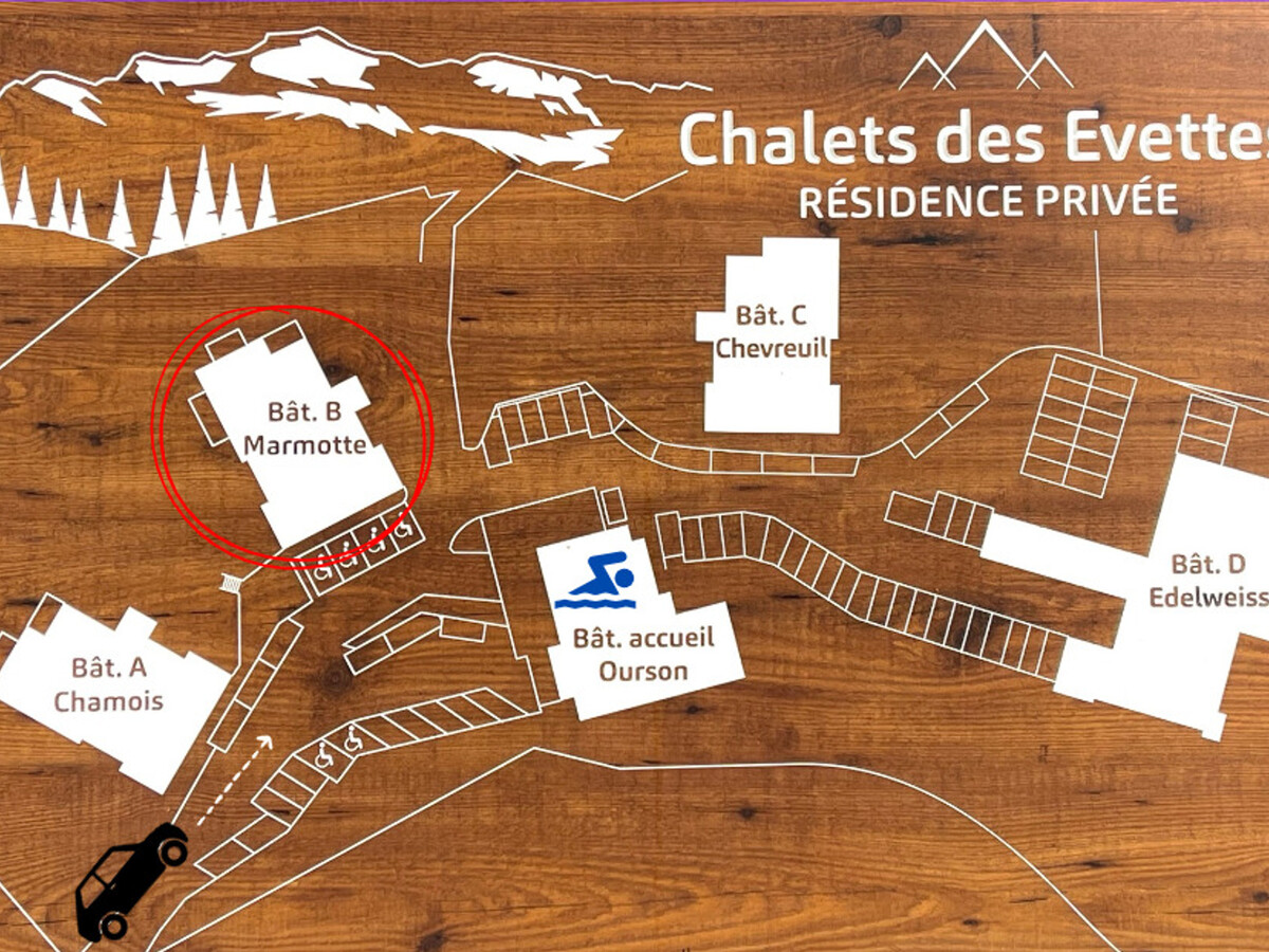 Appartement 4 pers. Flumet, accès direct pistes + piscine - Photo 9