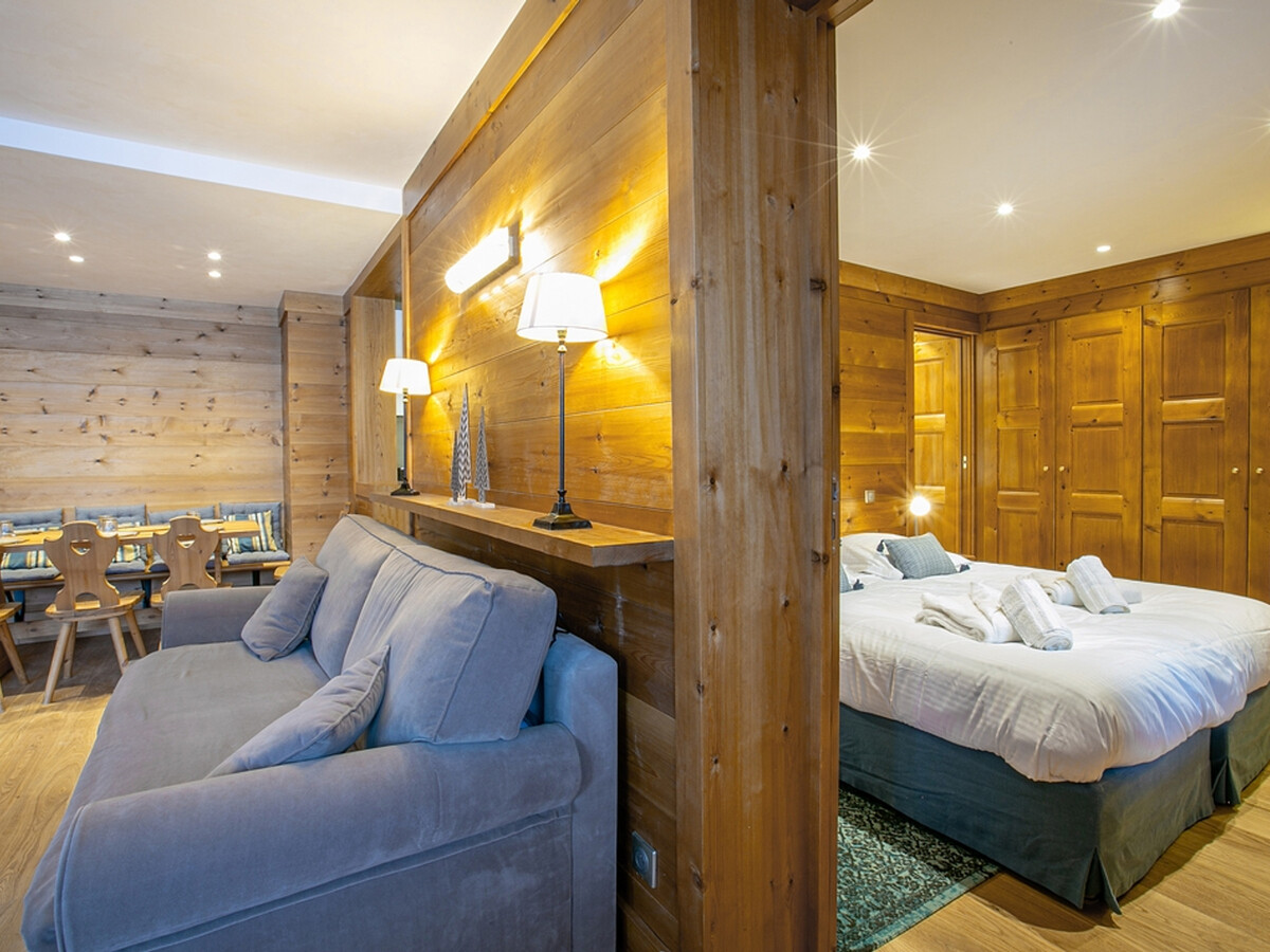 Appartement 6 pers. skis aux pieds, balcon sud, cheminée - Photo 9