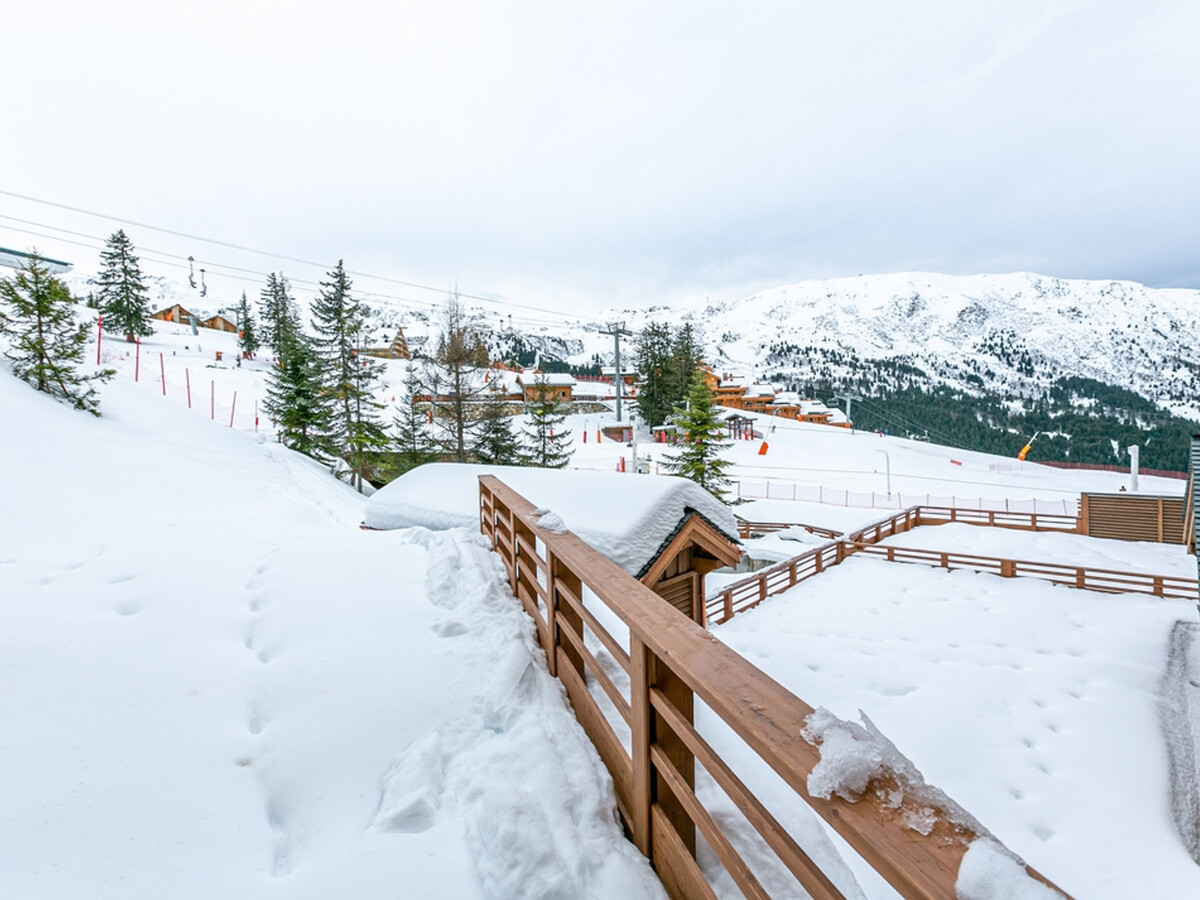 Appartement 6 pers. skis aux pieds, balcon sud, cheminée - Photo 12