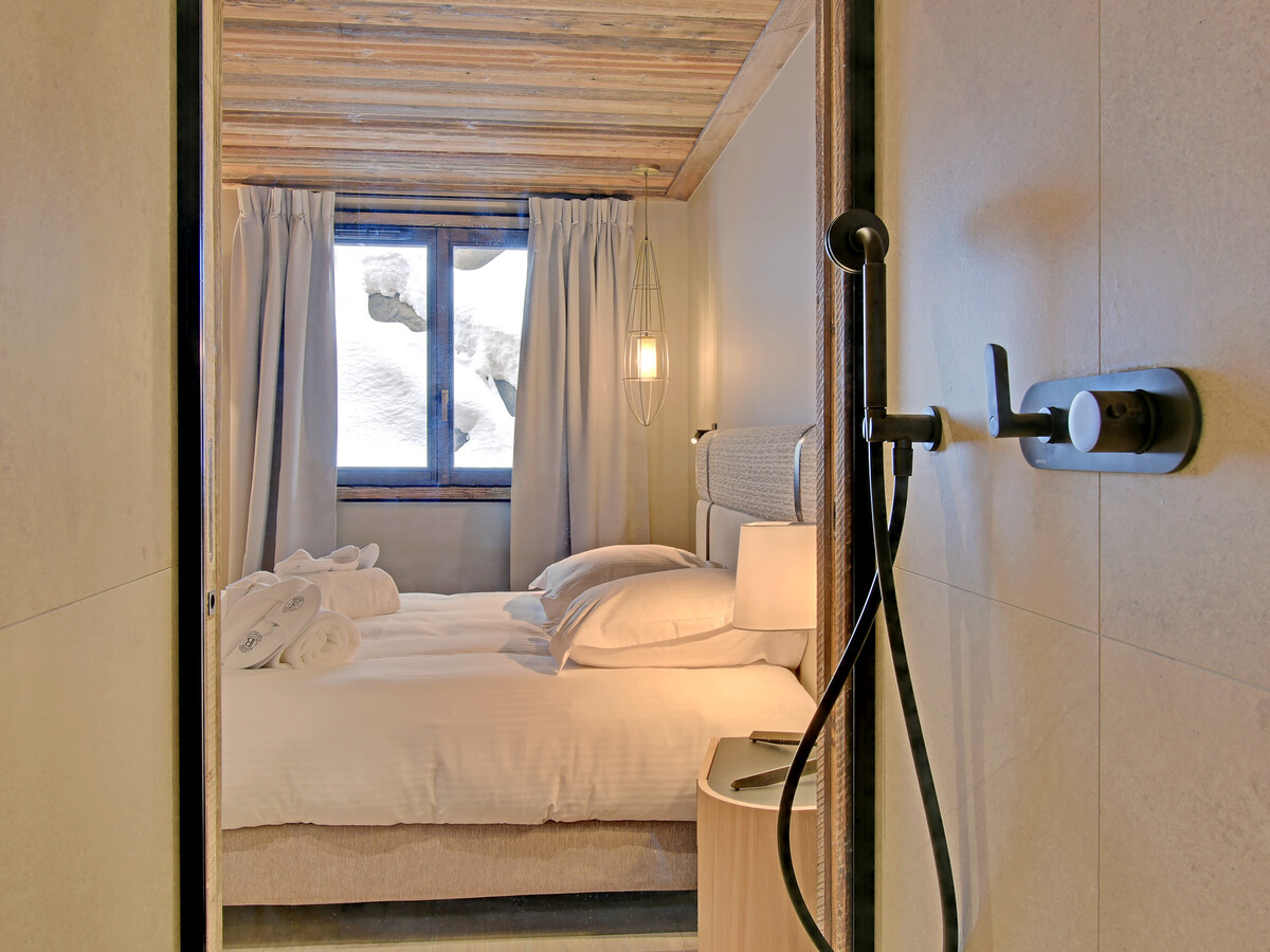 Duplex 6 chambres Méribel, skis aux pieds, jacuzzi - Photo 11