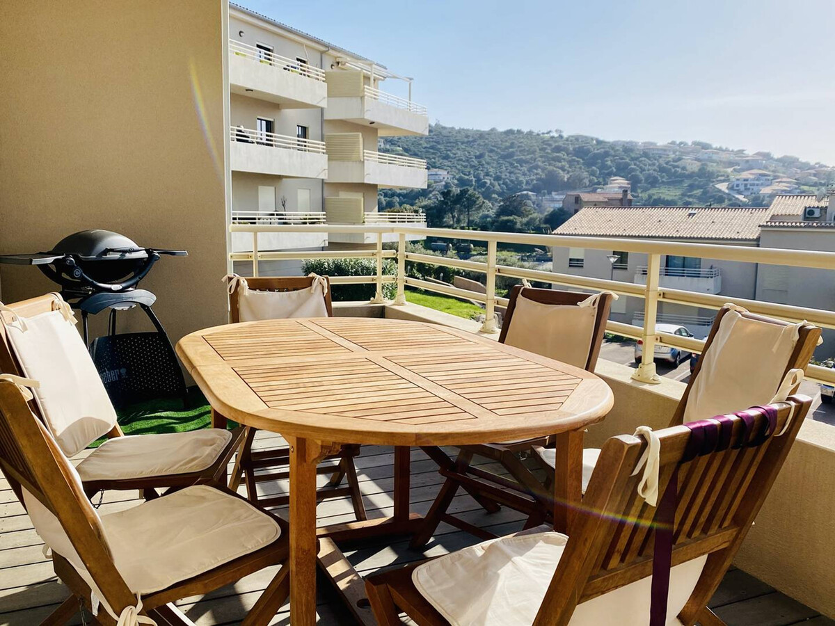 Appartement 3 pièces vue mer à Propriano, terrasse - Photo 9