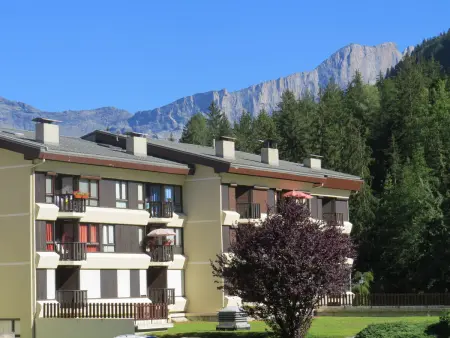 Studio 36 m² aux Houches, 150 m des pistes, balcon : photo 10
