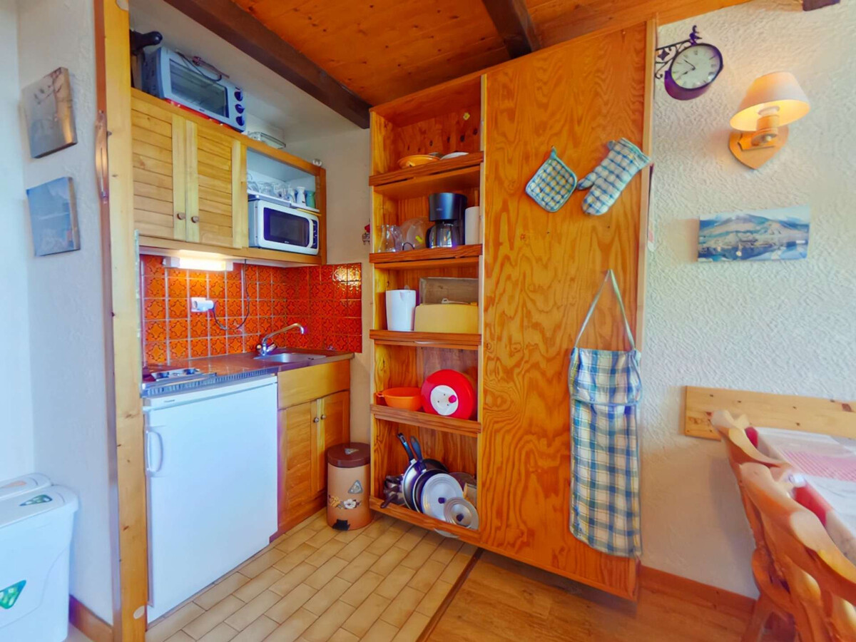 Studio 4 pers aux Saisies, balcon sud-est, centre station - Photo 2