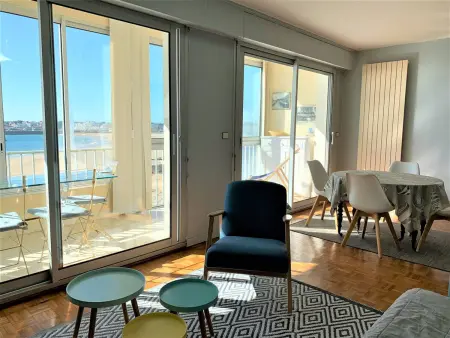 Quiberon - T2 50m² face mer, parking, animaux admis - Photo 4