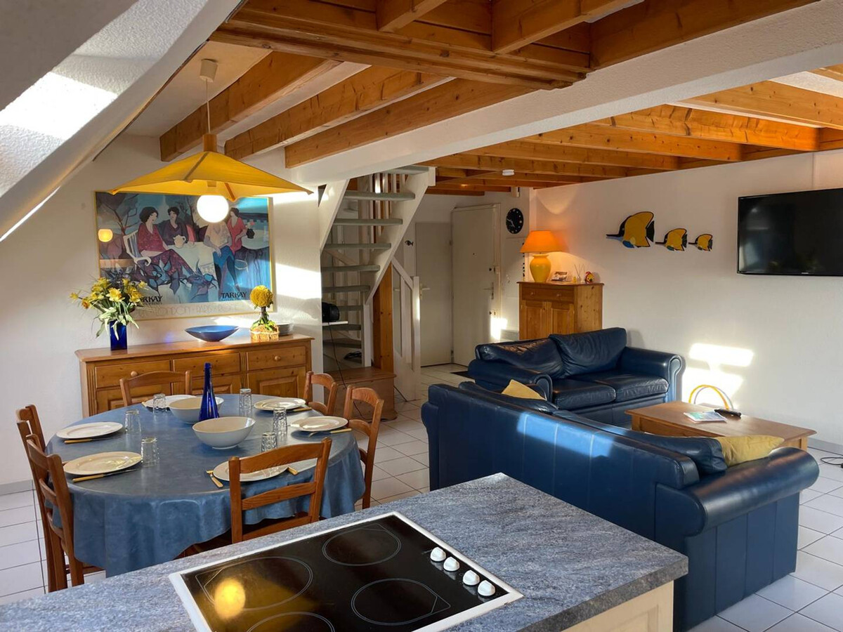 Duplex T3 Carnac, piscine & balcon sud, 6 couchages - Photo 3