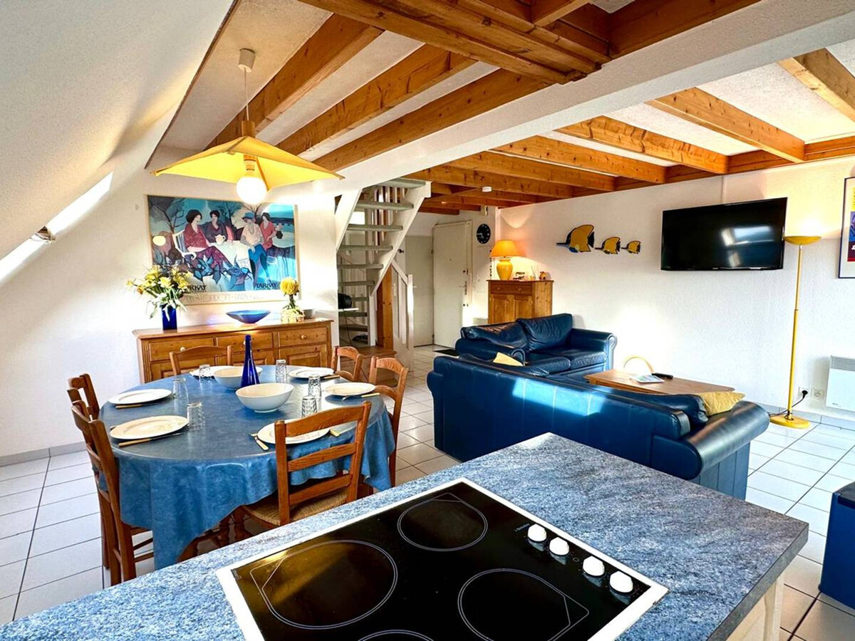 Duplex T3 Carnac, piscine & balcon sud, 6 couchages - Photo 12