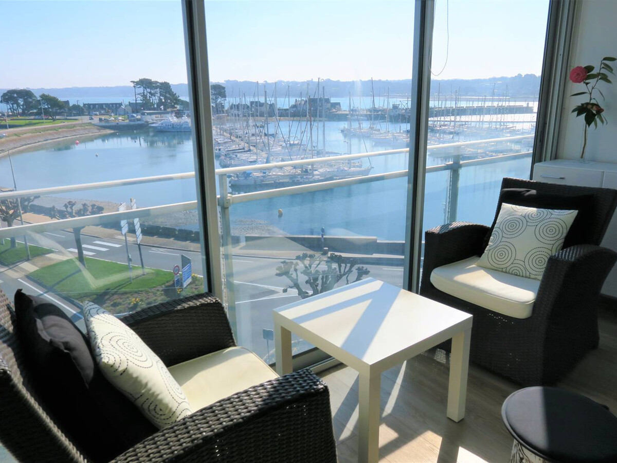 Appartement rénové vue mer face au port à Perros-Guirec - Photo 1