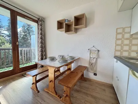 Studio 19 m² Notre-Dame-de-Bellecombe, vue Mont Rond : photo 4