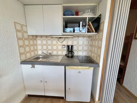 Studio 19 m² Notre-Dame-de-Bellecombe, vue Mont Rond : photo 7