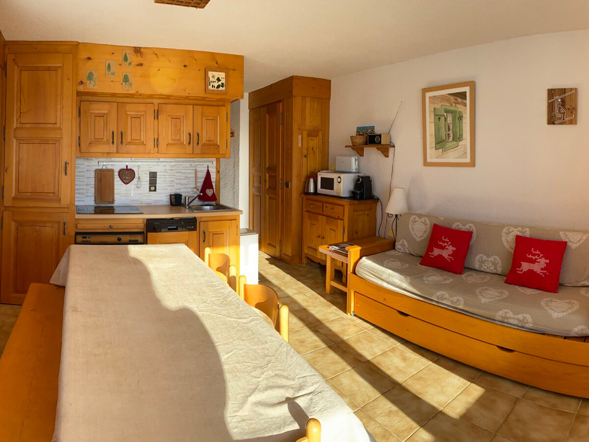 Appartement 2 pièces + cabine aux Saisies, vue panoramique pistes - Photo 7