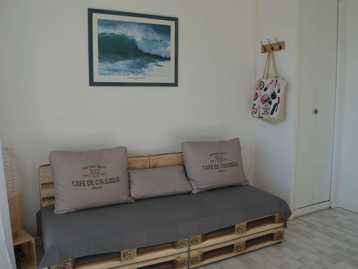 Studio cabine lumineux avec loggia et plancha à Port Camargue - Photo 4