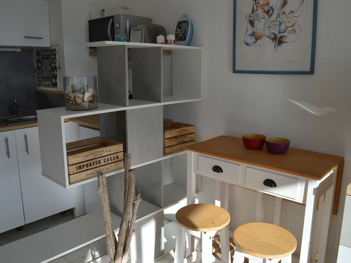 Studio cabine lumineux avec loggia et plancha à Port Camargue - Photo 8