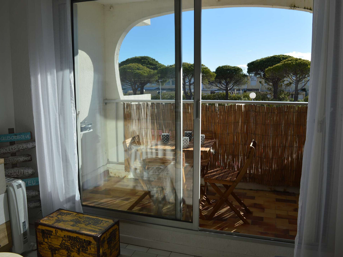 Studio cabine lumineux avec loggia et plancha à Port Camargue - Photo 9
