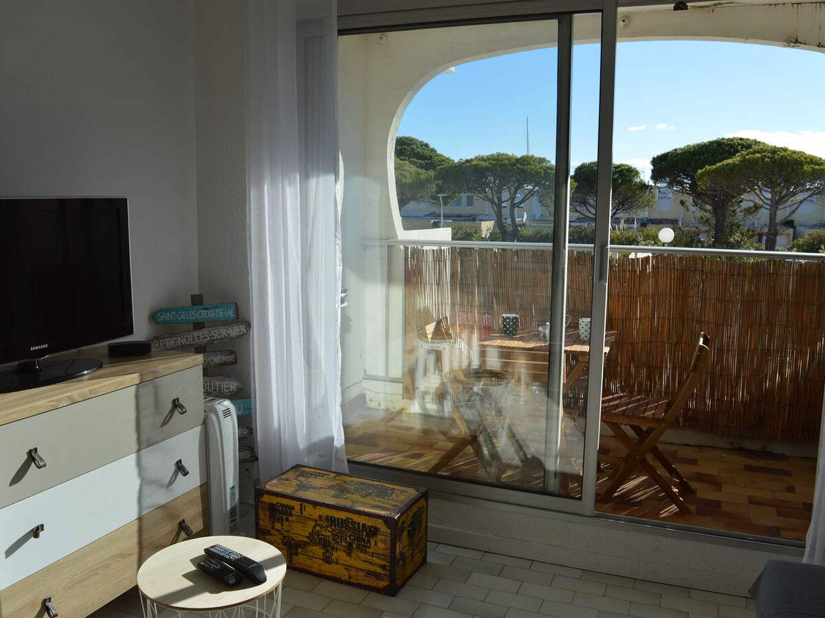 Studio cabine lumineux avec loggia et plancha à Port Camargue - Photo 10