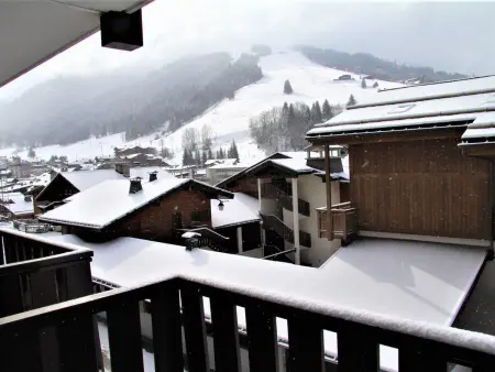 Appartement 2 pièces + 2 coins nuit, balcon sud à La Clusaz : photo 11