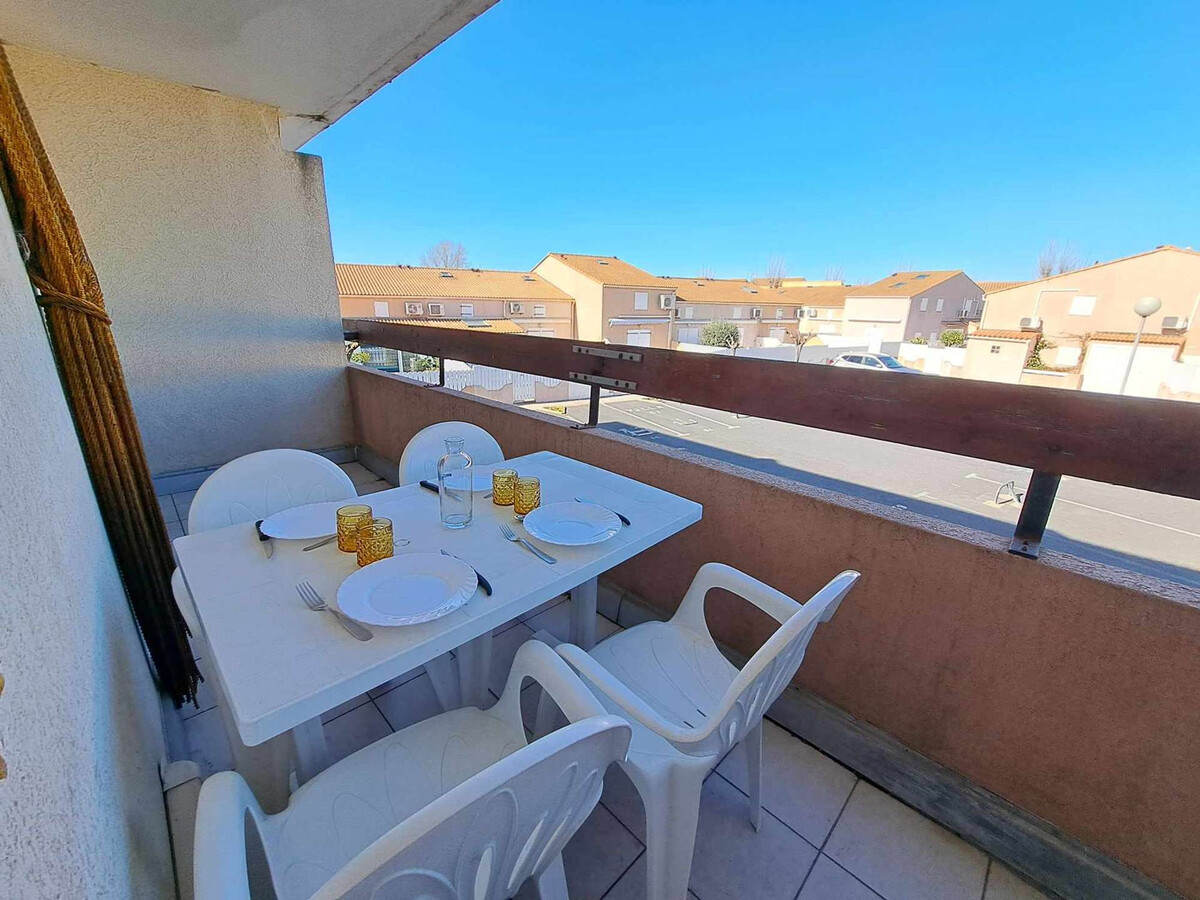 Appartement 2 pièces Marseillan-Plage, balcon Sud-Ouest et garage - Photo 3