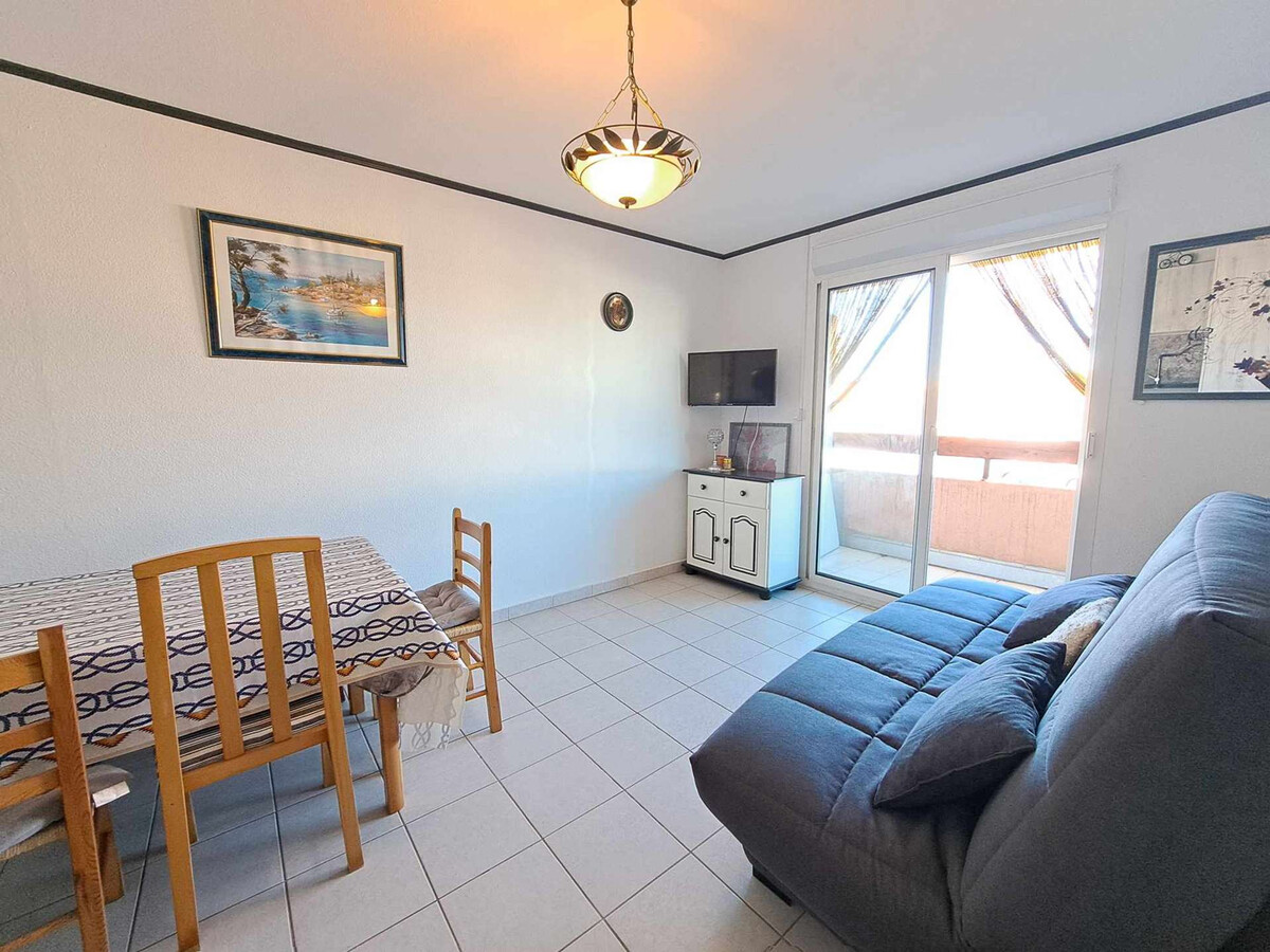 Appartement 2 pièces Marseillan-Plage, balcon Sud-Ouest et garage - Photo 4