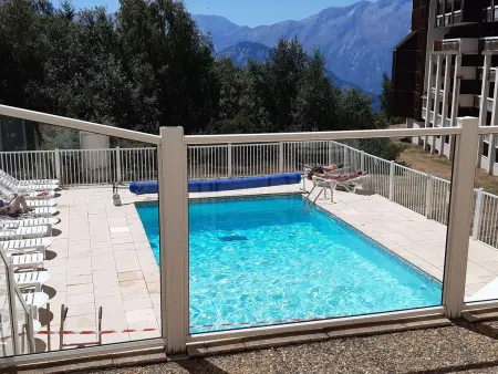Duplex 6 pers, skis aux pieds, piscine & sauna - L'Alpe d'Huez - Photo 11