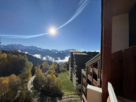 Duplex 6 pers, skis aux pieds, piscine & sauna - L'Alpe d'Huez - Photo 12