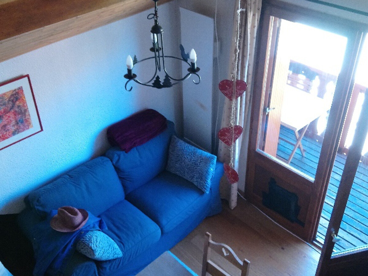 Studio cabine + mezzanine 4 pers., balcon Ouest à Valloire - Photo 2