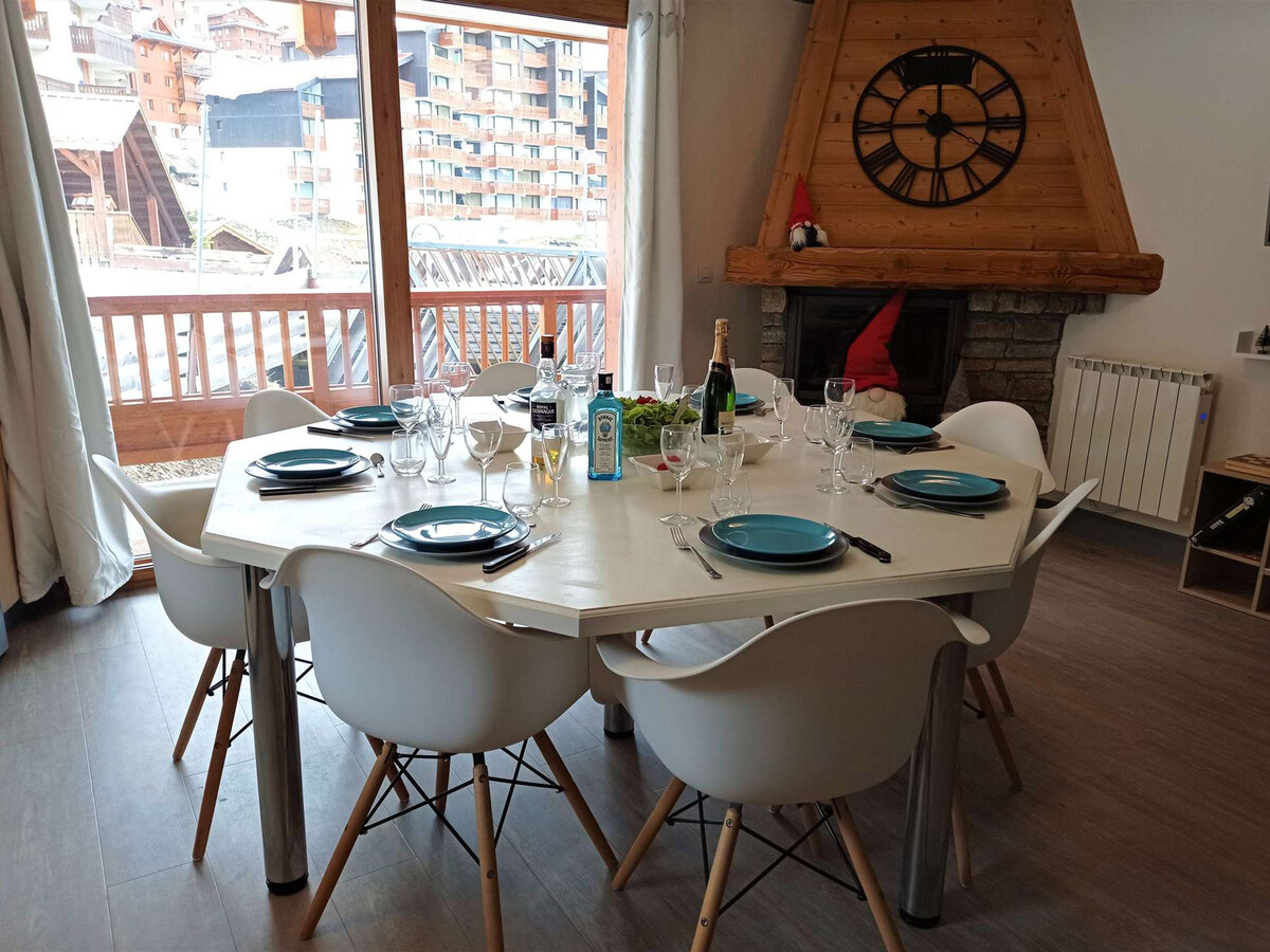 Appartement 8 pers, 90m², balcon et accès direct pistes - Photo 2