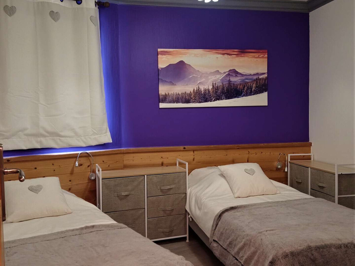 Appartement 8 pers, 90m², balcon et accès direct pistes - Photo 6