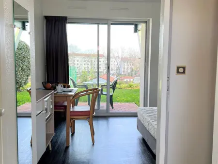 Studio rez-de-chaussée Cambo, terrasse et parking : photo 3