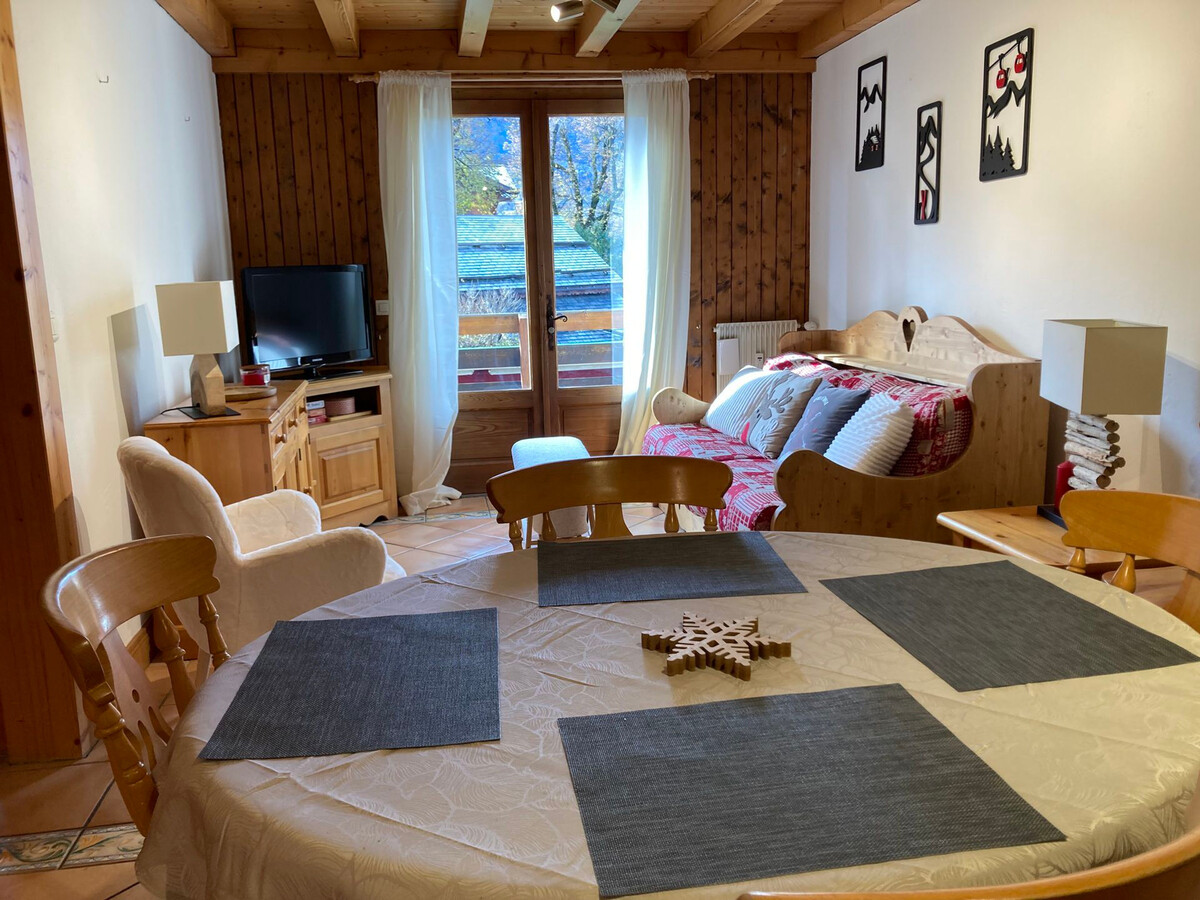 Appartement sud 45m² Samoëns, ski à 100m - Photo 2