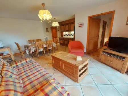 Location appartement à Samoëns, Appartement T3 au cœur de Samoëns avec terrasse et garage