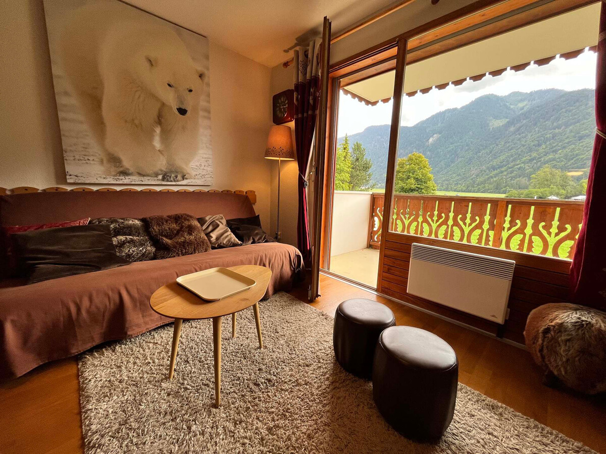 T2 Cristaux avec balcon sud à Samoëns, 5 couchages - Photo 1