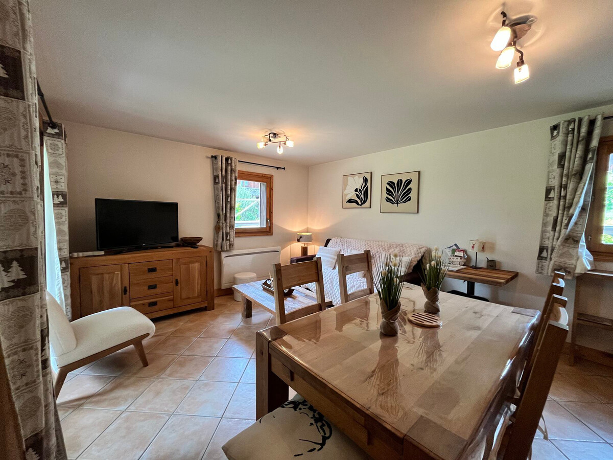 Appartement standing avec piscine à Samoëns, 50m des pistes - Photo 1