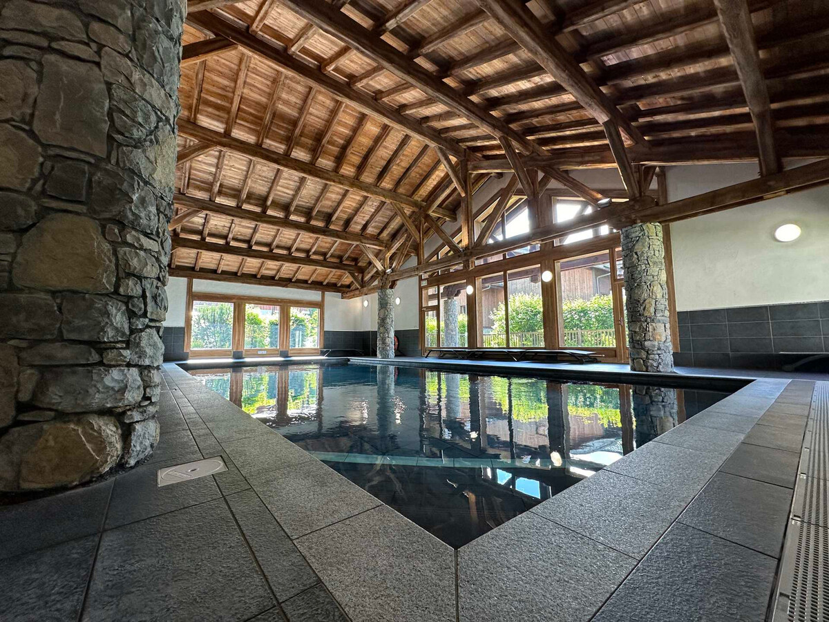 Appartement standing avec piscine à Samoëns, 50m des pistes - Photo 15