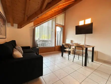 T2 centre Samoëns, balcon sud, ski-bus à 100m : photo 5