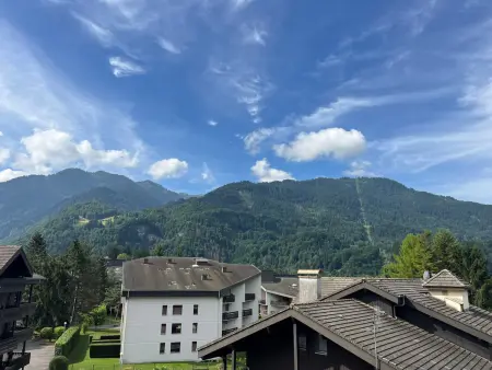 T2 centre Samoëns, balcon sud, ski-bus à 100m : photo 15