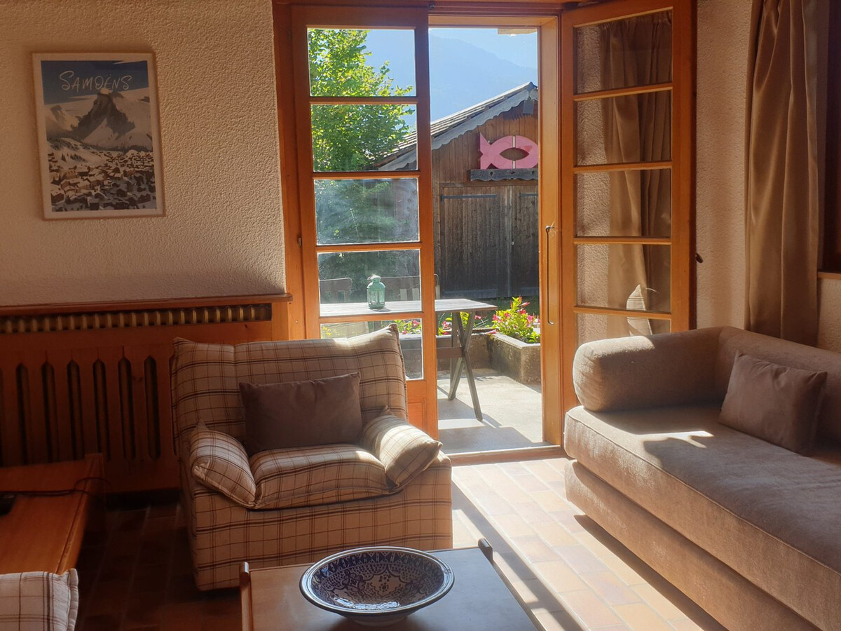 Appartement chalet 50m² avec jardin, Samoëns - Photo 1