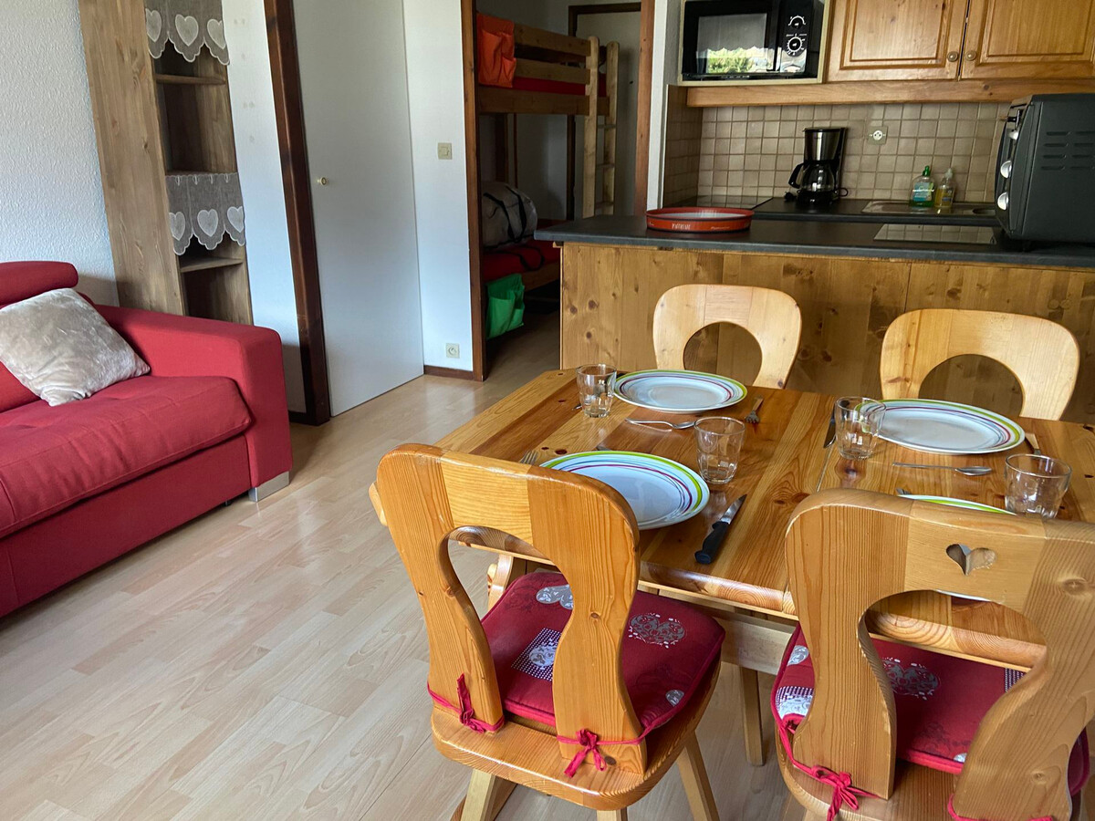 Studio lumineux 23m² centre Samoëns, vue Criou - Photo 11