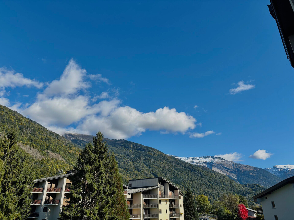 Studio lumineux 23m² centre Samoëns, vue Criou - Photo 15