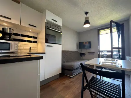 Location appartement à Samoëns, Studio cosy aux pieds des pistes, vue splendide