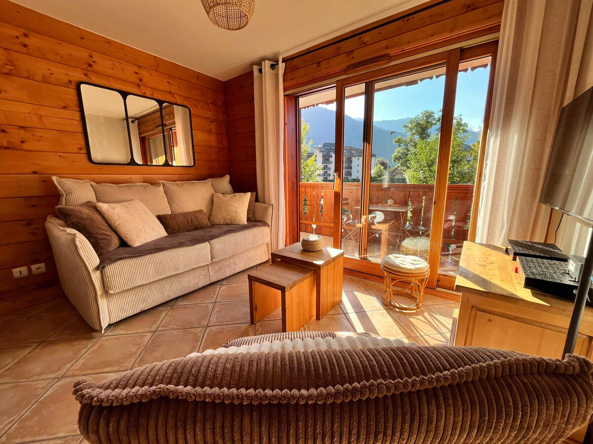 Villa Monette : T3 centre Samoëns, balcon, parking souterrain - Photo 1