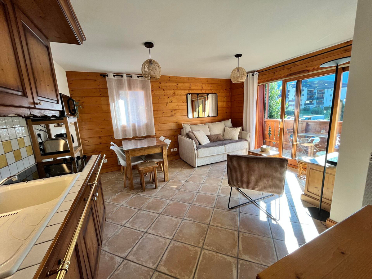Villa Monette : T3 centre Samoëns, balcon, parking souterrain - Photo 6