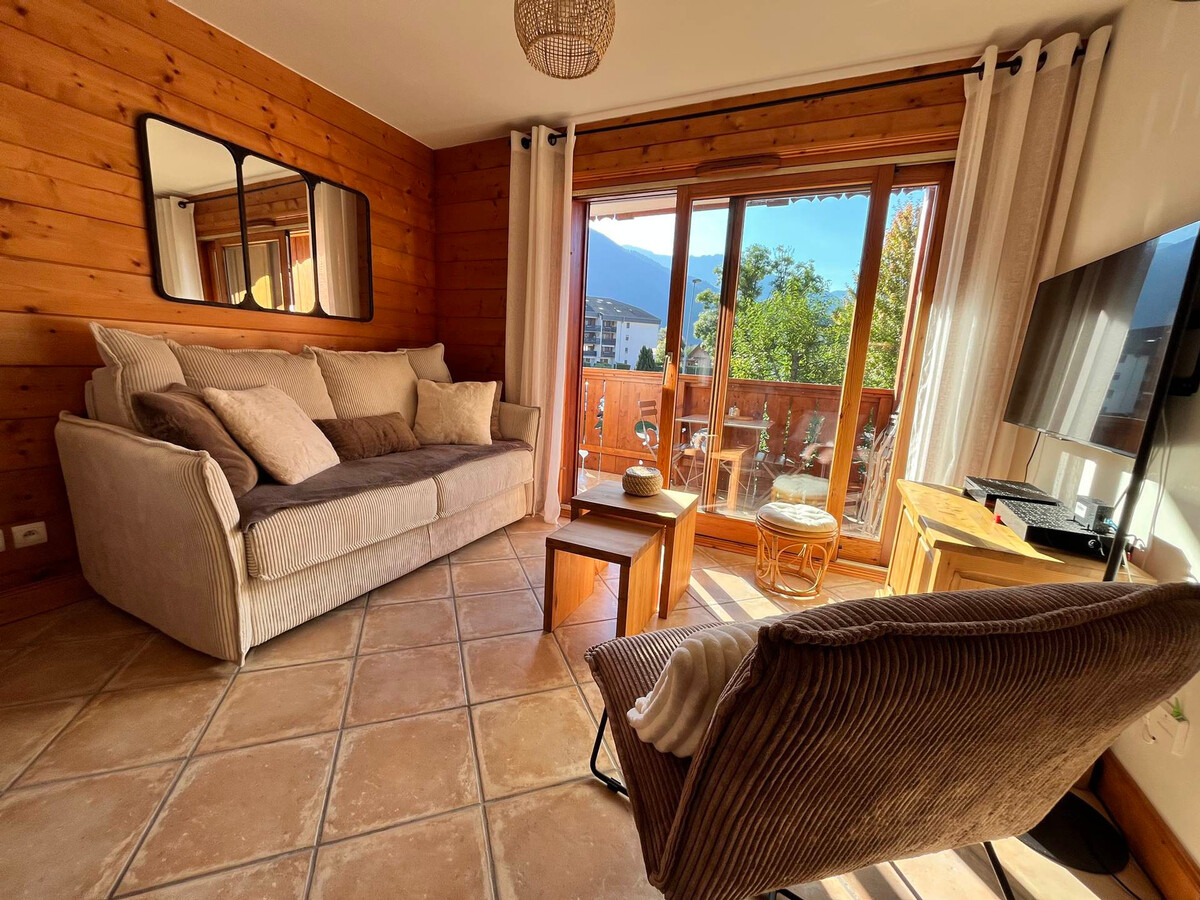 Villa Monette : T3 centre Samoëns, balcon, parking souterrain - Photo 7