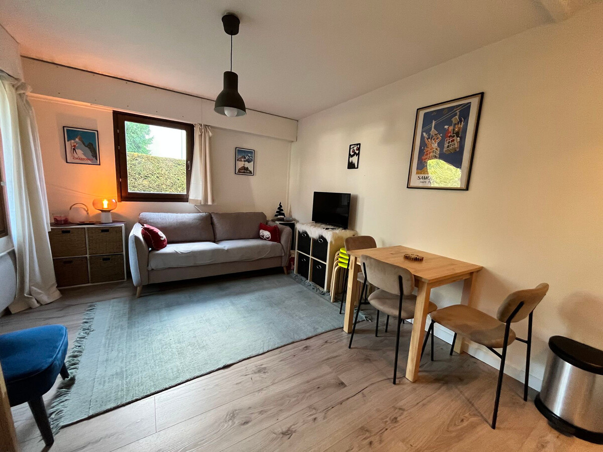 Studio lumineux Samoëns, jardin et parking - Photo 1