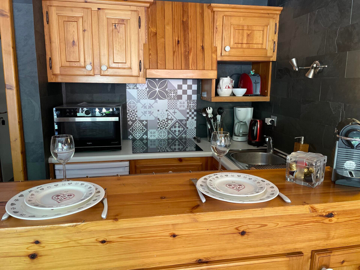 Appartement 3* centre Les Gets, 2 ch., balcon pistes - Photo 9