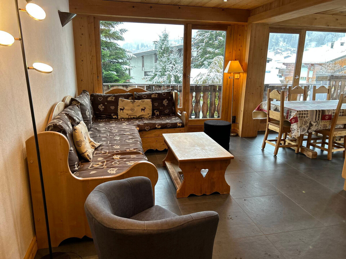 Appartement 8 pers aux Gets, terrasse & balcon, 350m centre - Photo 2