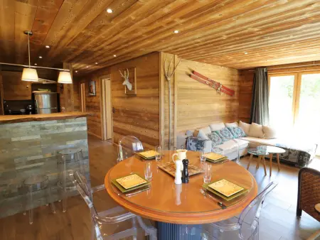 Location appartement à Les Gets, Appartement de Standing aux Gets - 2 Ch, 6 Couchages, Proche Centre et Pistes