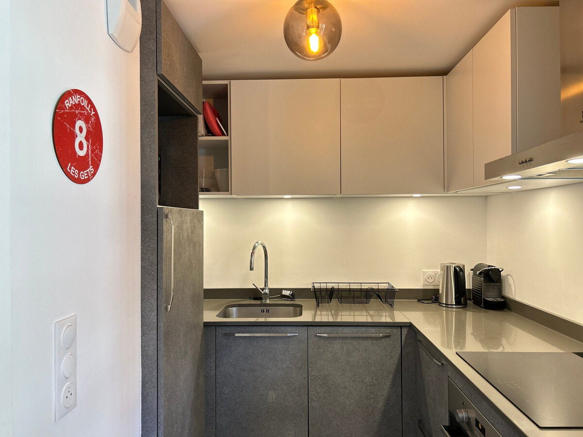 Duplex 8 pers. vue Mont-Chéry, parking, WiFi aux Gets - Photo 3